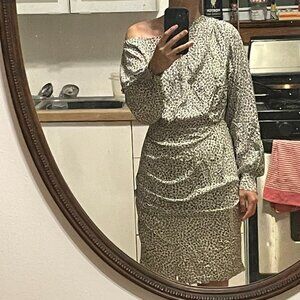 WHiT NYC off-shoulder cocktail dress, size 10